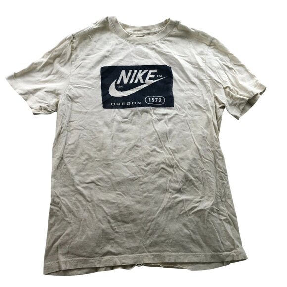 Vintage Nike Mens T-Shirt Medium Short Sleeve Oregon 1972 Graphic Tee Casual Top - Picture 1 of 8